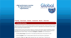 Desktop Screenshot of globalexecutivecoaches.com